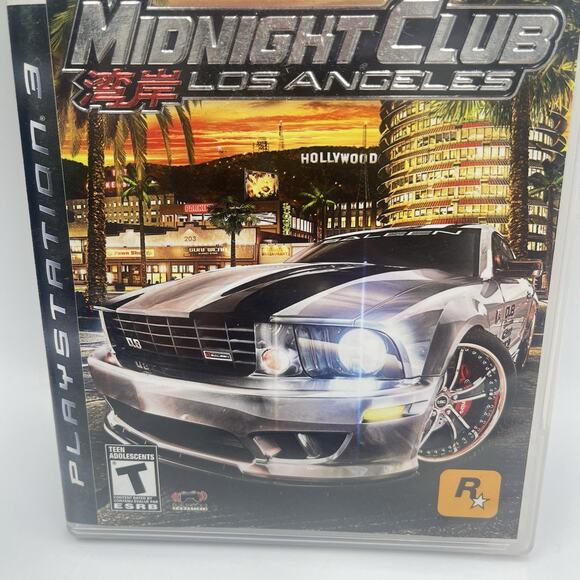Midnight Club: Los Angeles (Sony PlayStation 3 PS3 Game, 2008) CIB Tested - Picture 6 of 11